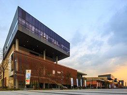The new Chinese University of Hong Kong campus 