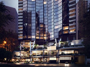 111 Mary Street by Woods Bagot promises to bring a fresh new look and activated ground plane to the site. Image: Woods Bagot
