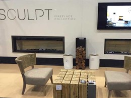 Sculpt heats up 2016 Melbourne HIA Homeshow with new luxury fireplace collection