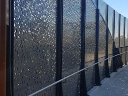 Hazelbrook station gets a first-class upgrade with Arrow Metal’s perforated panels