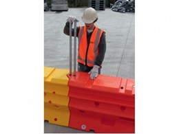 ArmorZone temporary water filled barriers from Coates Hire