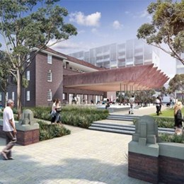 New designs for Green Square: architect proposes extension of heritage building to create more public space