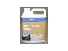 Dry-Treat 40SK invisible impregnating sealers for stone and concrete from Dry-Treat