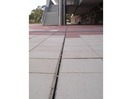 Brickslot from ACO Polycrete specified for WA Athletics Stadium for discrete drainage