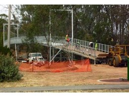 Moodie builds 90-metre long suspension bridge for Victorian Council