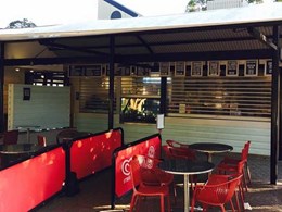 Clearvision roller shutters and folding closures installed at Taronga Zoo during facelift
