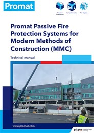 Promat passive fire protection systems for modern methods of construction (MMC)