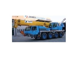 Wollongong Cranes expand fleet with James Equipment’s Tadano ATF 65G-4 all-terrain crane
