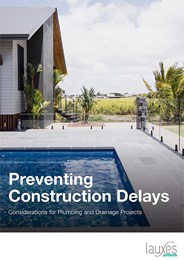 Preventing construction delays: Considerations for plumbing and drainage projects