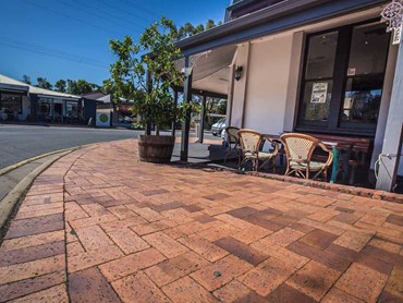 Littlehampton pavers are known for their rich earthy tones